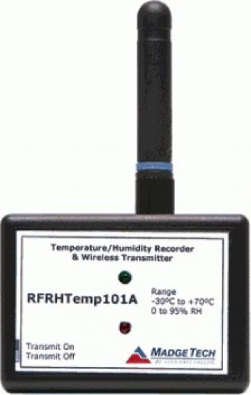 Inregistrator de Temperatura si Umiditate radio de la Ascora Ecoterm Srl