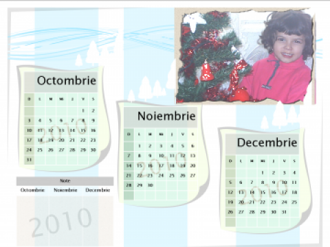 Calendar Personalizat