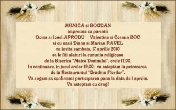 Invitatii De Nunta Si De Botez Bucuresti Mesaje Felicitari Ro