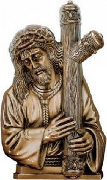 Statueta din bronz Iisus din Nazareth de la Crepei-Art