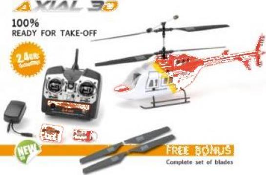 Jucarie elicopter Parkfun Axial 3D 2,4GHZ de la Maxq Srl