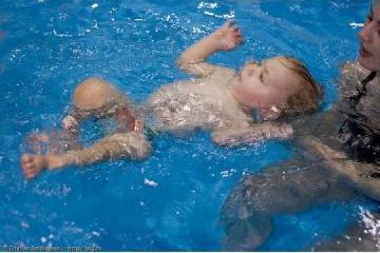 Exercitii inot pentru sugari, Scoala mamei de la Arena Aquasport
