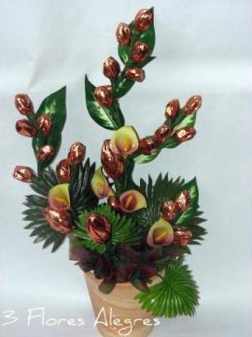 Aranjament bomboane decorativ Dulce Sabor de la 3 Flores Alegres