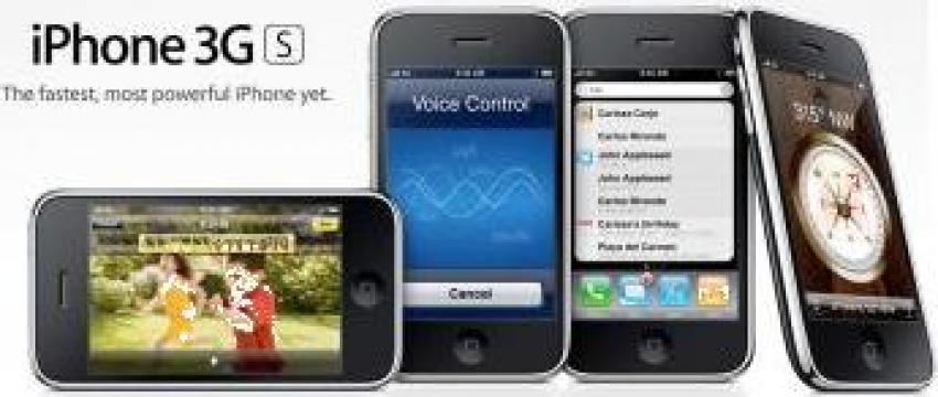 Telefon mobil Apple iPhone 3GS 16 Gb de la Fotopipe Srl