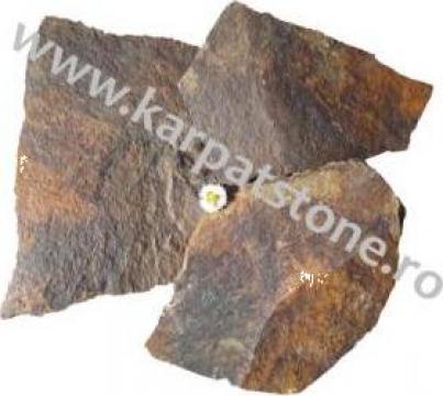 Andezit maro-gri-ruginiu, neregulat de la Karpat Stone Srl