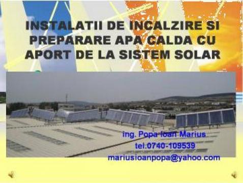 Proiectare, consultanta sisteme solare de la Popa Ioan Marius Pfa