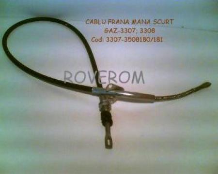 Cablu frana mana scurt Gaz-3307, 3309 de la Roverom Srl