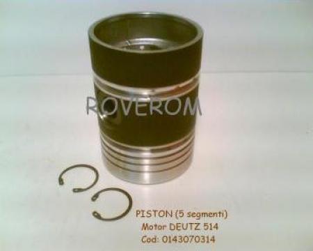 Piston (5 segmenti) motor Deutz 514, 614 (d=109,92mm) de la Roverom Srl