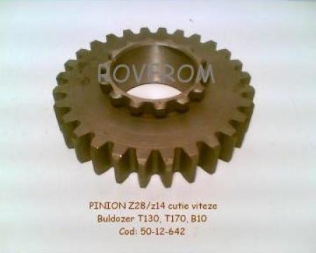 Pinion (Z28/z14) cutie viteze T-130, T170, T10, B10 de la Roverom Srl