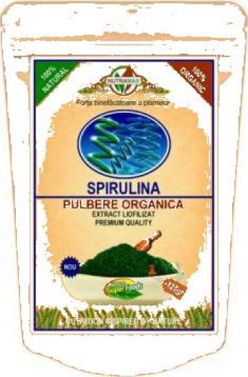 Supliment alimentar Spirulina 125gr de la Nutramax Trade Srl