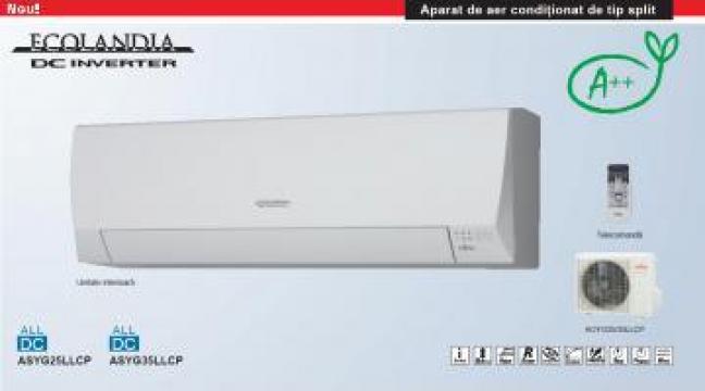 Aparat aer conditionat Fujitsu Ecolandia Inverter-ASYG25LLCP de la Vib Grup Company