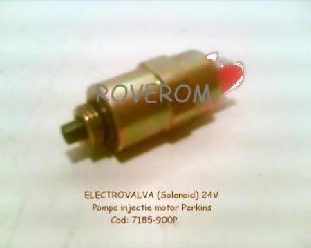 Solenoid (electrovalva) 24V, pompa injectie motor Perkins de la Roverom Srl