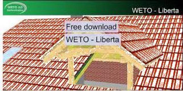 Program proiectare acoperisuri din lemn Weto Liberta de la Weto AG