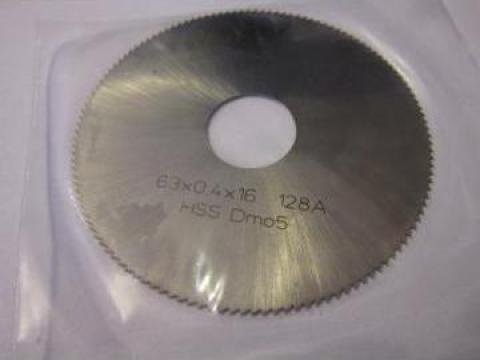 Freza disc 63x0.4x16 mm de la Baza Tehnica Alfa Srl