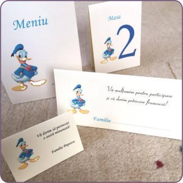 Place card Donald Duck