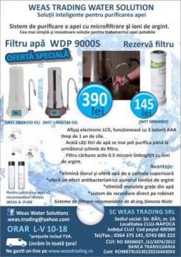 Filtru apa WDP 9000s de la Weas Trading