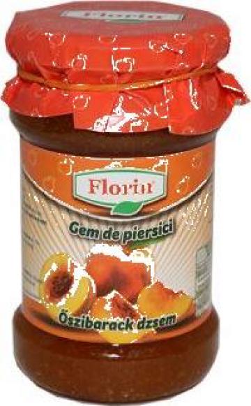Gem de piersici Florin 375 g de la Lorimod Prod Com Srl