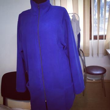 Bluza polar cu fermoar de la Blue Textile Atelier