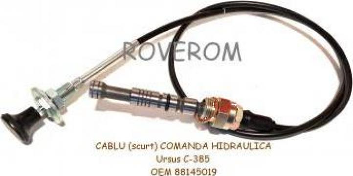 Cablu (scurt) comanda hidraulica Ursus C-385