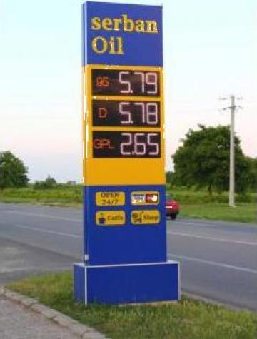 Totem benzinarie Serban Oil