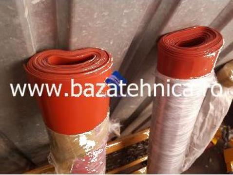 Covor cauciuc siliconic rosu grosime 3 mm, latime 1000 mm de la Baza Tehnica Alfa Srl