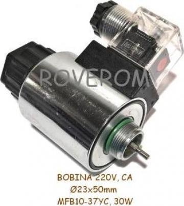 Bobina 220V, D23x50mm electrovalva hidraulica de la Roverom Srl