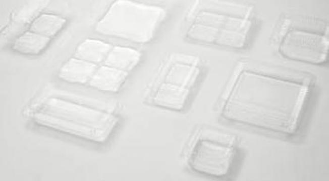 Cutii transparente pentru prajituri de la Duton Plast Muscel Sa