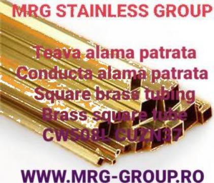 Teava alama patrata 8x8x1 rectangulara, dreptunghiulara de la MRG Stainless Group Srl