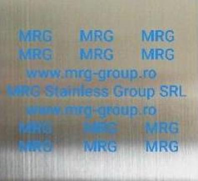 Tabla inox 1mm suprafata mata oglinda satinata Scotch Brite de la MRG Stainless Group Srl