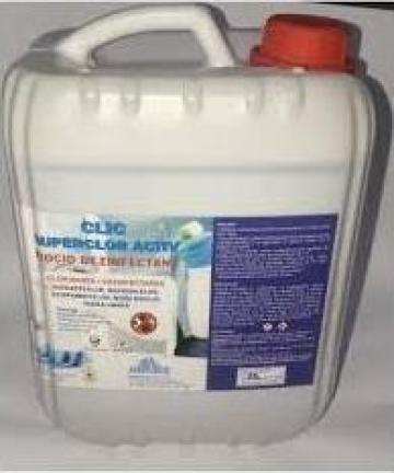 Dezinfectant biocid, Clic Superclor Activ, 10 litri de la Adimex Cleaning Srl