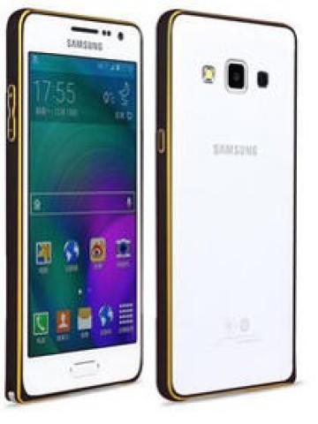 Bumper aluminiu smartphone Samsung Galaxy A3 A300F negru