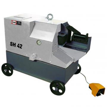 Masini de debitat otel beton cu actionare hidraulica SH42 de la Proma Machinery Srl.