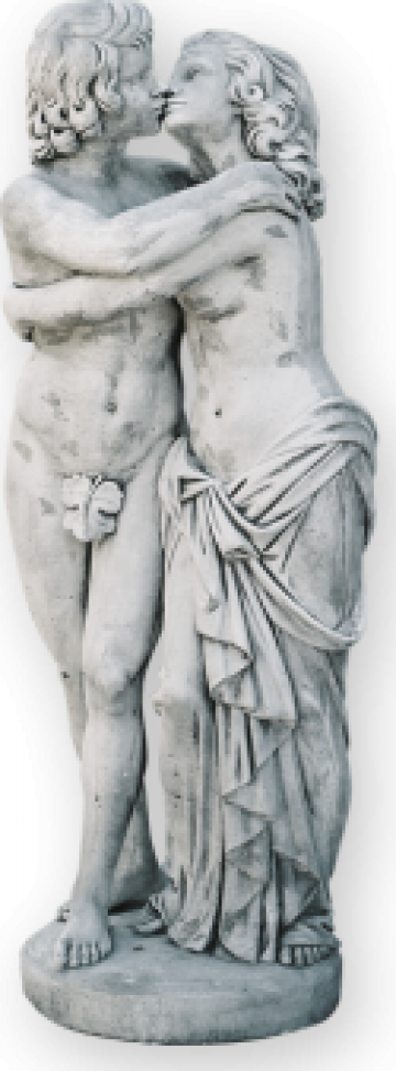 Decoratiune gradina statuie Indragostitii S34 de la Cementarte Srl