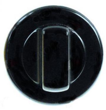 Buton negru bachelita 70 mm 300_051_001 de la Kalva Solutions Srl