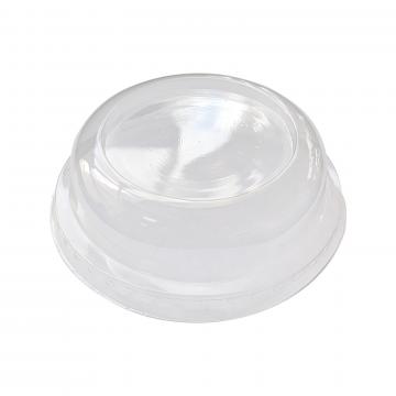 Cupa pentru desert din plastic rotunda - capac