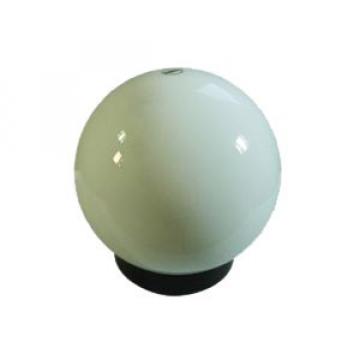 Felinar glob PMMA alb mat F:35 cm + suport prindere stalp