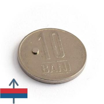 Magnet neodim disc 2 x 0,5 mm