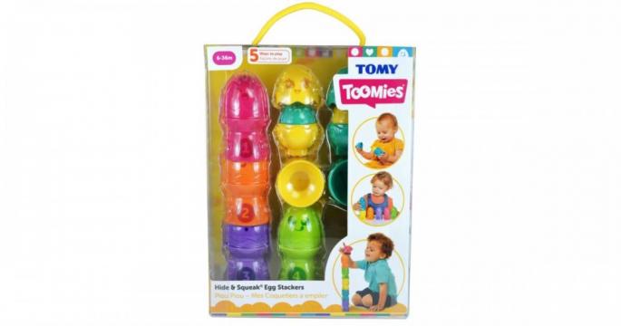 Joc Tomy Toomies Oua cu numere de la Pepitashop.ro