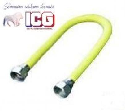 Racord extensibil gaz cu protectie 100-200 cm, 1/2-1/2 FF de la Icg Center