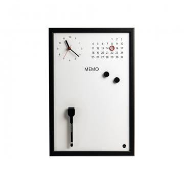 Ceas Memo-Whiteboard magnetic Bi-Silque de la Sanito Distribution Srl