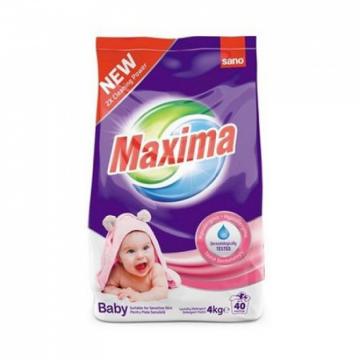 Detergent pudra Sano Maxima Baby 4kg (40 utilizari) de la Sanito Distribution Srl