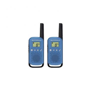 Walkie Talkie Motorola T42 albastru/rosu (2 bucati) de la Sedona Alm