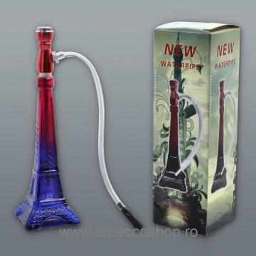 Bong din sticla Turnul Eiffel 30cm de la Maferdi Srl