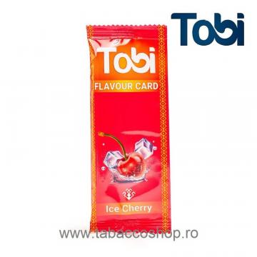 Card aromatizant Tobi Ice Cherry pentru tutun sau tigari de la Maferdi Srl