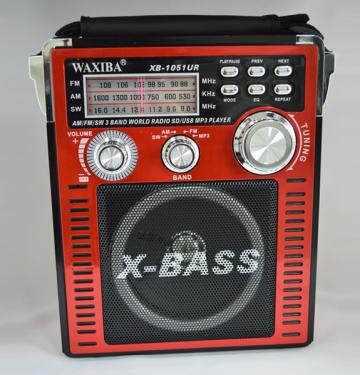 Radio MP3/USB/SD Waxiba XB-1051UR World Receiver