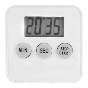 Cronometru bucatarie digital, alb, cu magnet de la Plasma Trade Srl (happymax.ro)