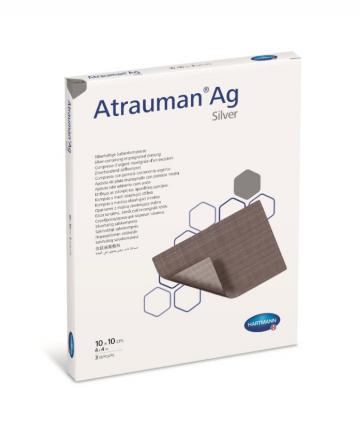 Pansament cu argint Atrauman AG - 10 x 10 - 10 buc de la Medaz Life Consum Srl