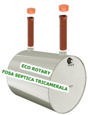 Fose biologice eco tricamerale Imhoff 4-5 persoane de la Eco Rotary Srl