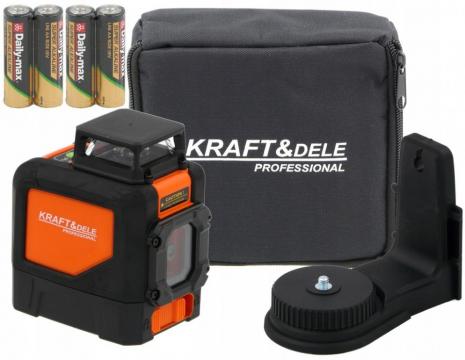 Nivela laser vertical si orizontal KraftDele KD10308