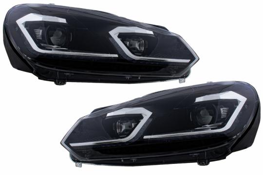 Faruri LED compatibile cu VW Golf 6 (2008-2013) Facelift